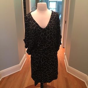 Mini DVF dress 95% silk